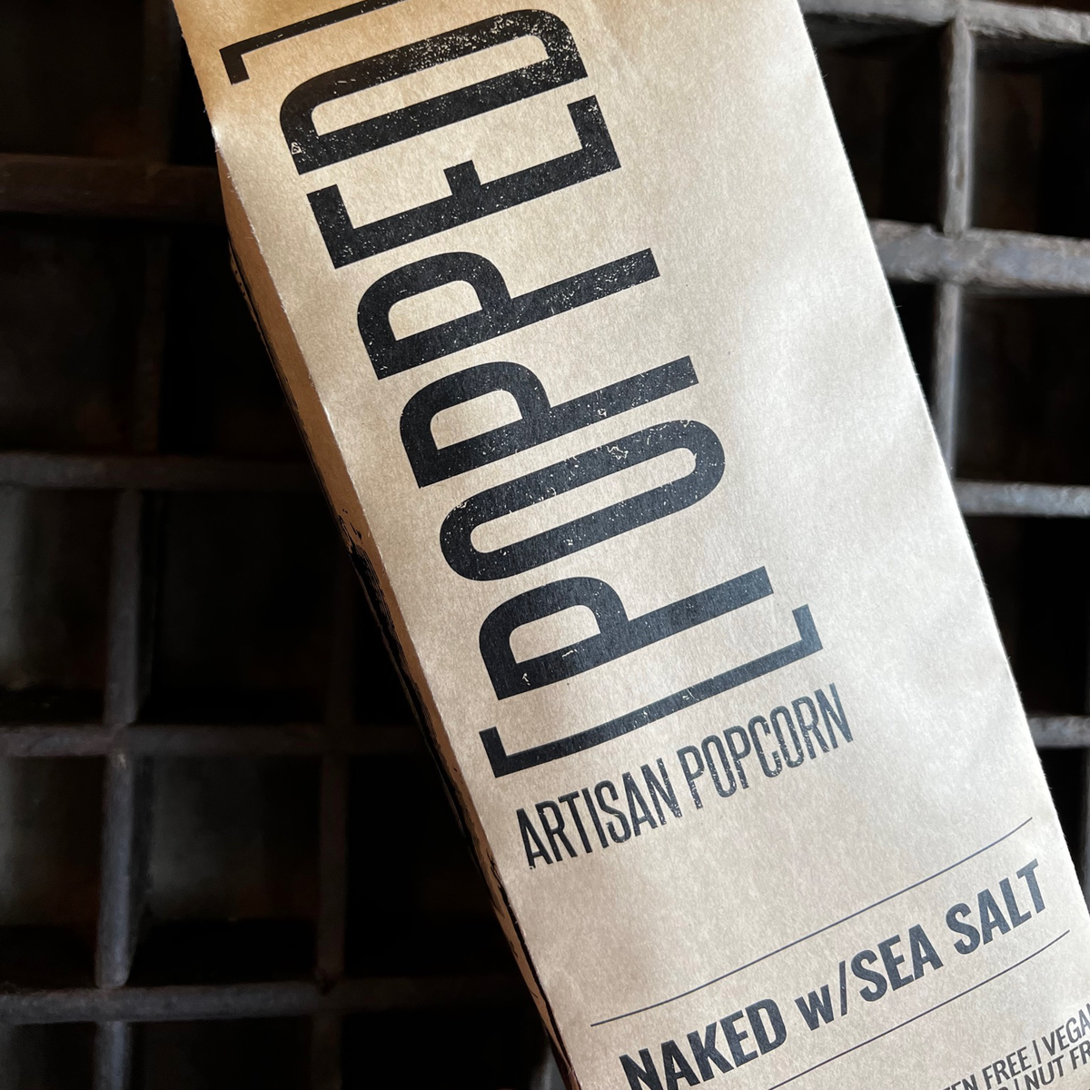 Naked w/ Sea Salt 4 pack [POPPED] Artisan Popcorn